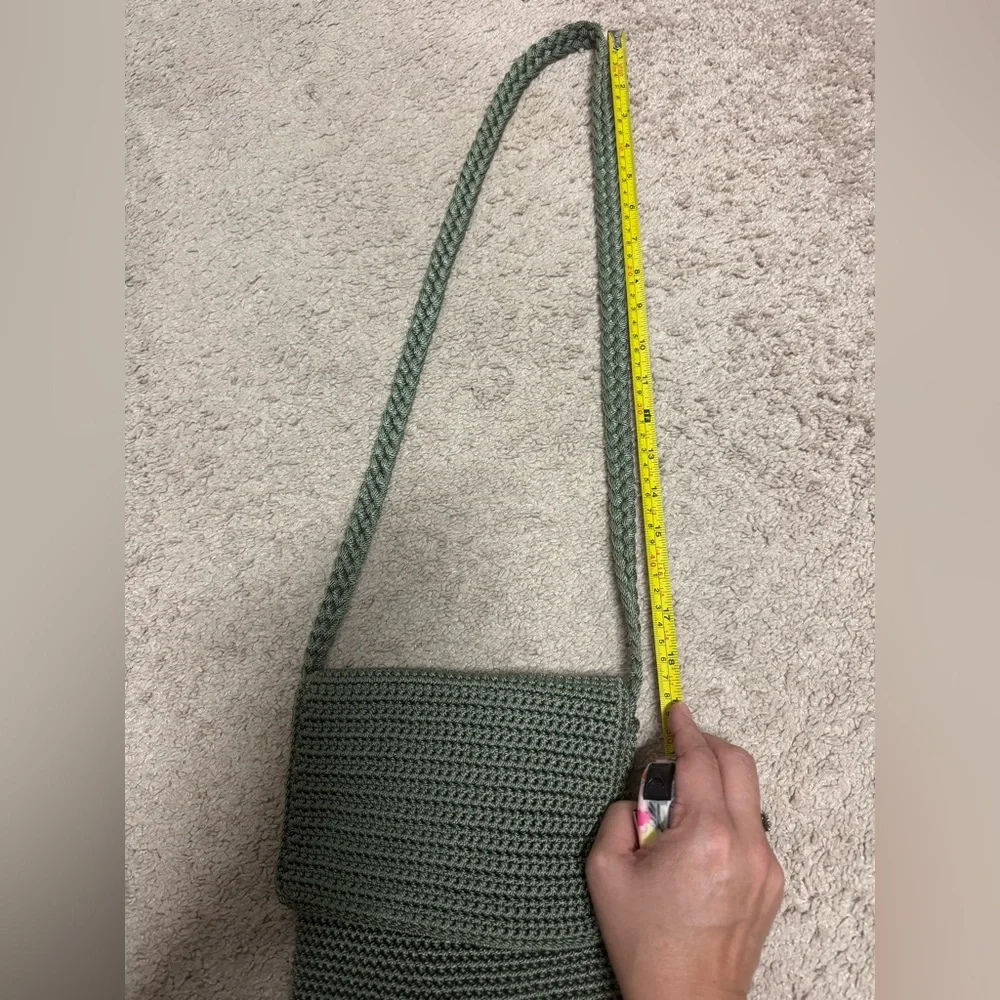 The Sak Green Crochet Crossbody Bag - Picture 6 of 8